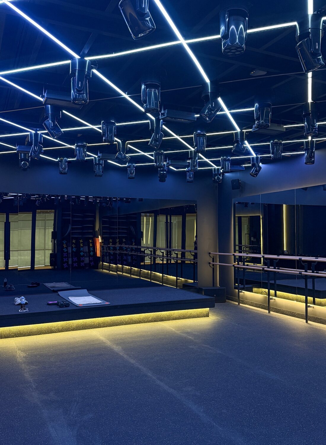 The barre studio at Vy Boutique